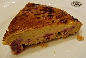 Creme brulee pie at TWG, Singapore