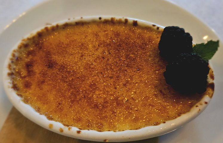 South Kitchen's crème brûlée